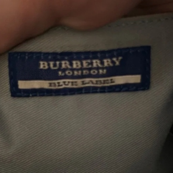 Burberry London Blue Label Canvas Handbag - EUC - Picture 3 of 8